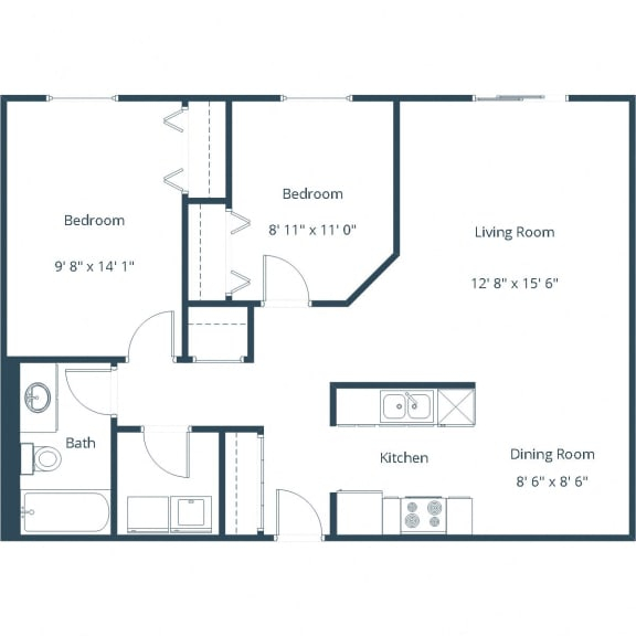 Floor Plans Of Columbia West In Grand Forks ND - Grand Forks Afb Housing Floor Plans