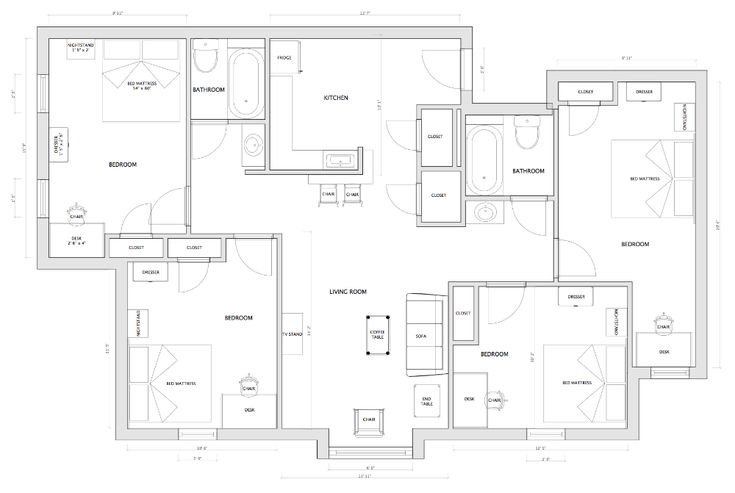 Floor Plans Search Results University Housing The University Of  - Uga Housing Floor Plans