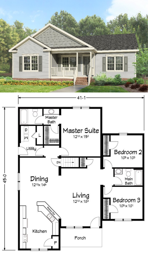 Floor Plans With Kitchen In Front Floorplans click - House Floor Plans With Kitchen In Front