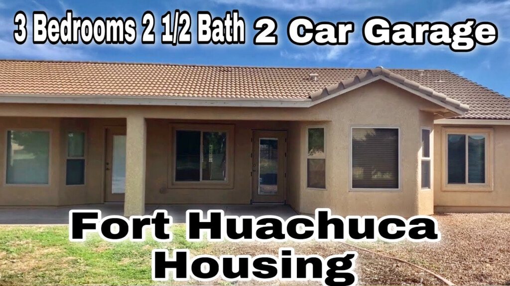 FORT HUACHUCA HOUSING TOUR DEANZA VILLAGE 3 BED ROOMS WITH 2 1 2 BATH 2  - Floor Plans Fort Huachuca Housing