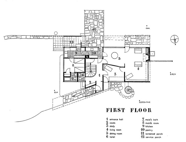 Frank Lloyd Wright Rosenbaum House Floor Plan House Design Ideas - Rosenbaum House Floor Plan