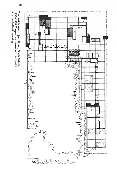 Frank Lloyd Wright Zimmerman House Floor Plan - Zimmerman House Floor Plan