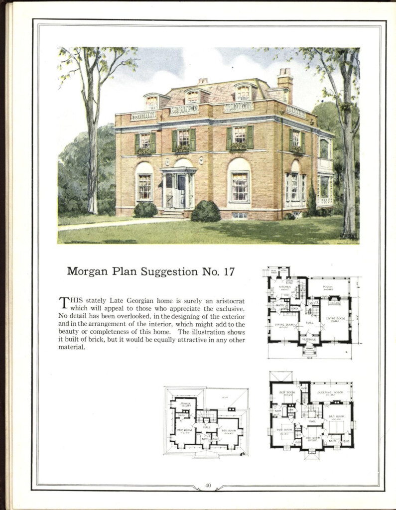 Georgian House Floor Plans Exploring The Elegance And Charm Of  - Original Georgian House Floor Plans