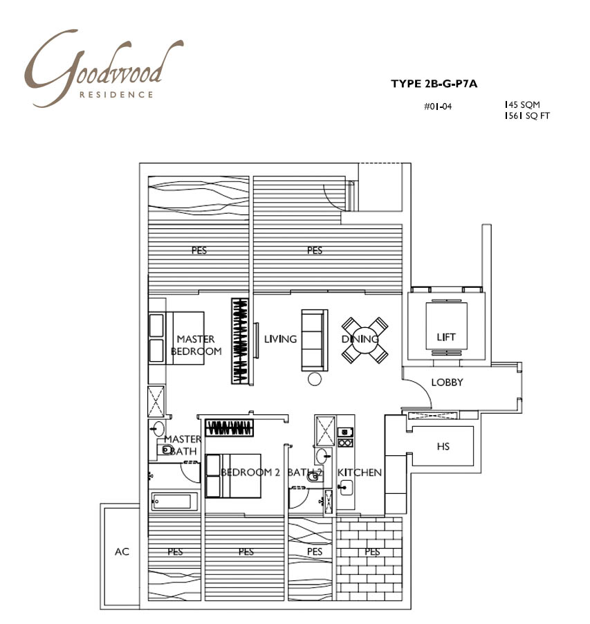 Goodwood Residences Floor Plans - Goodwood House Floor Plan