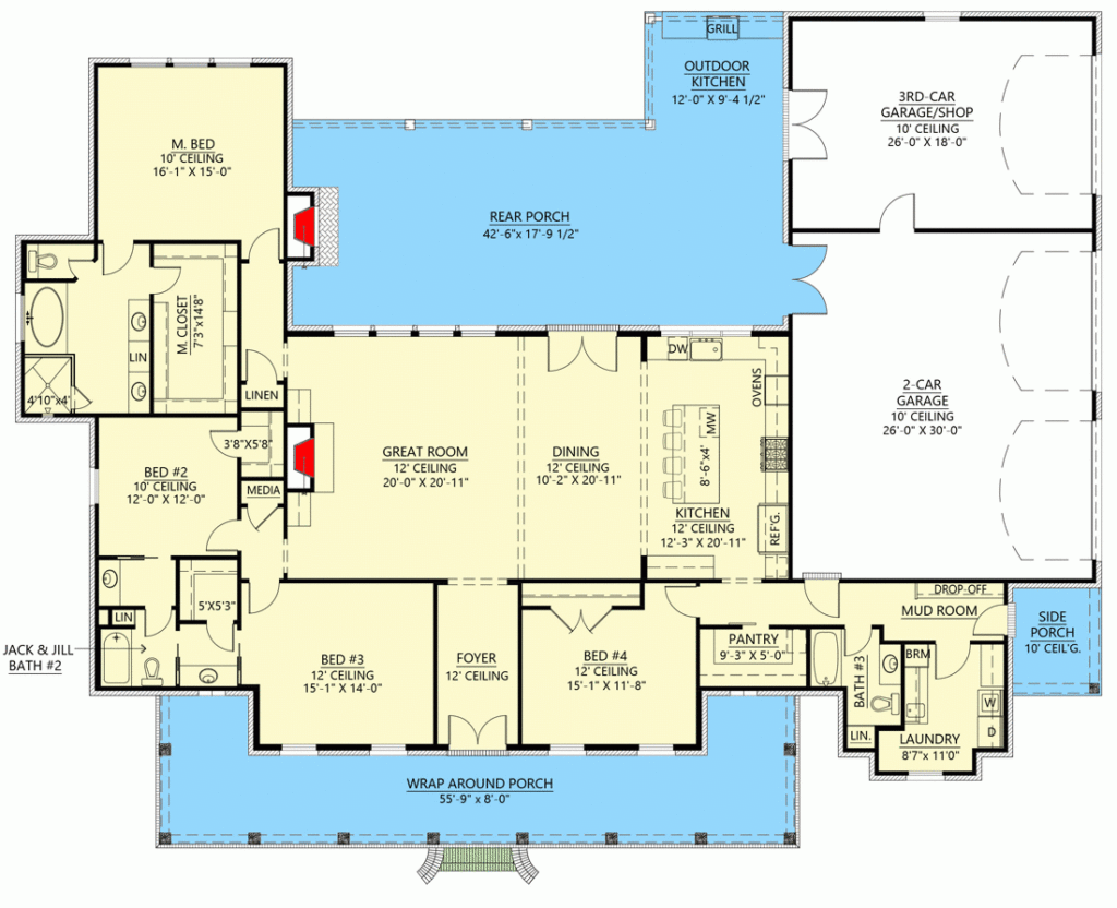 Ground Floor House Plans 3000 Sq Ft Floor Roma - 3000 Sq Ft House Floor Plans