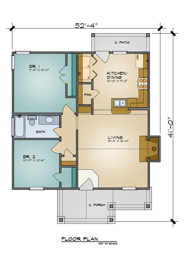 Guest House Plan How To Create A Perfect Home Away From Home House Plans - 2 Bedroom Guest House Floor Plans