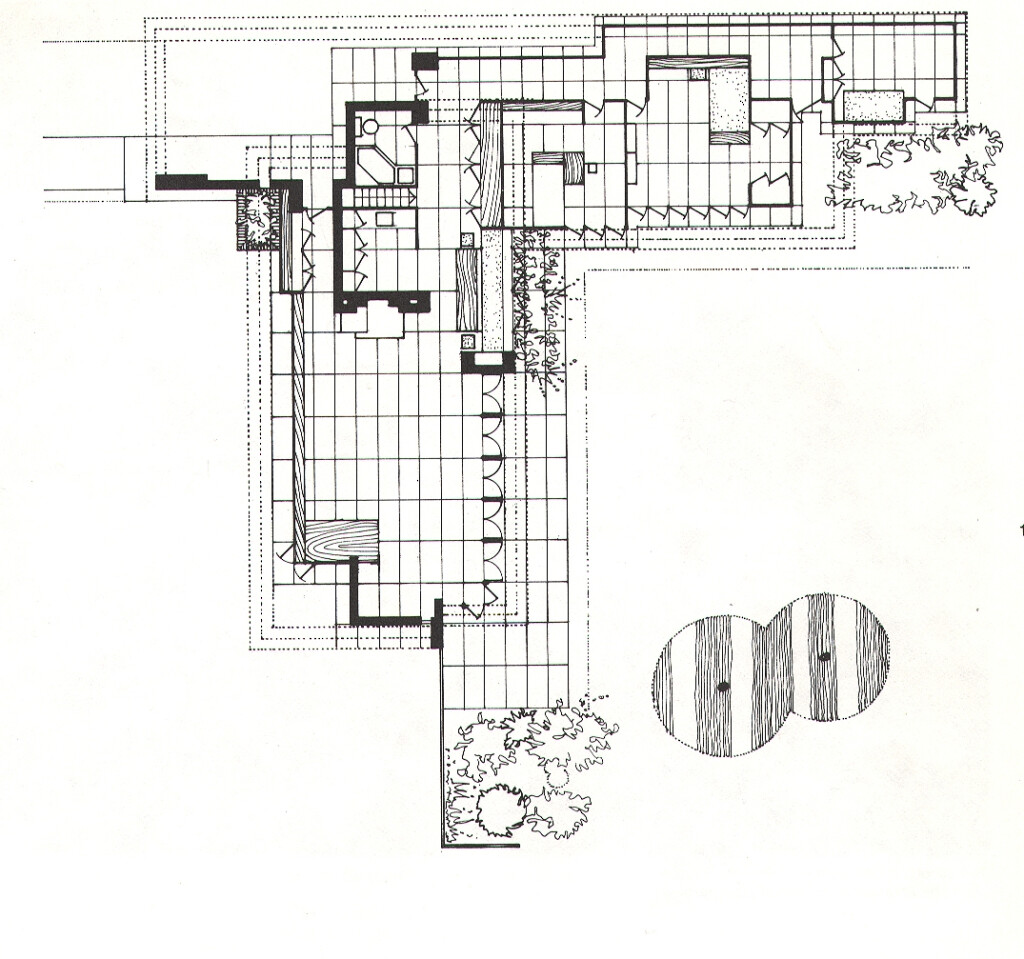 Herbert Jacobs House 1 Data Photos Plans WikiArquitectura - Jacobs House Floor Plan