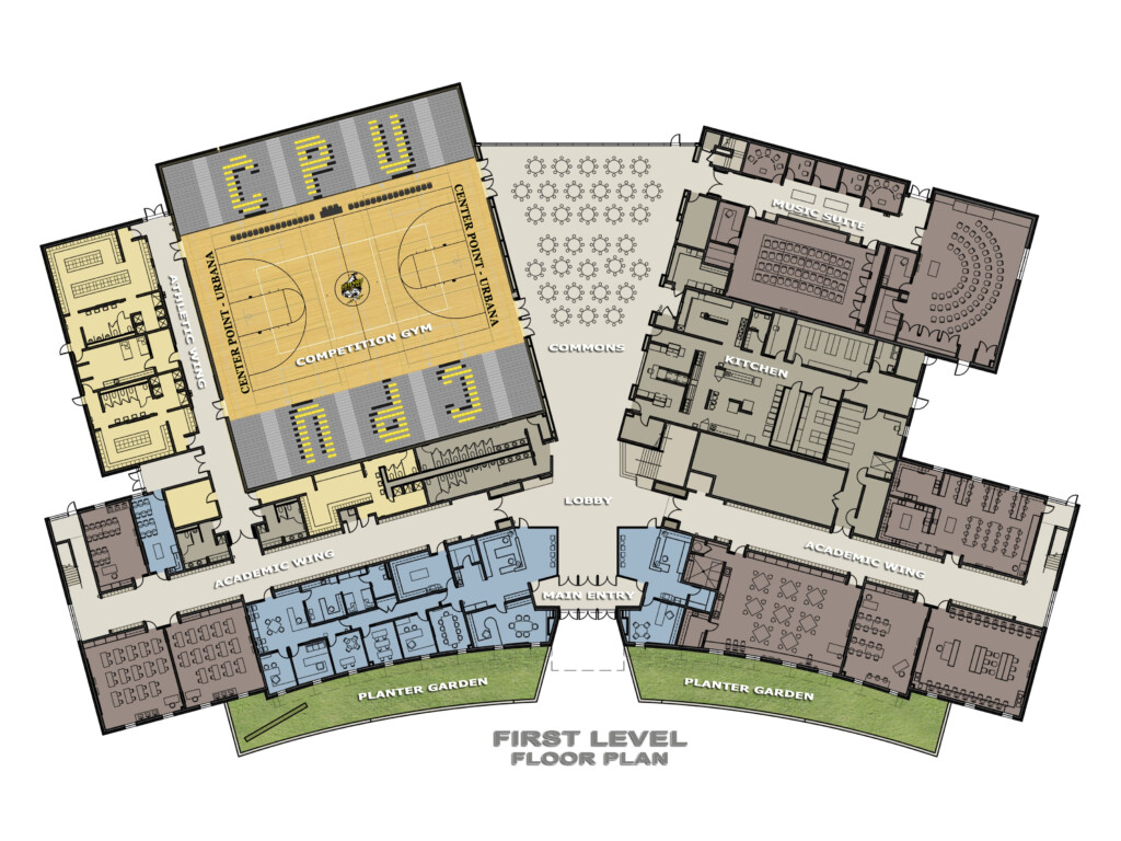 High School Floor Plans School Floor Plan School Building Design  - Academy House Floor Plans