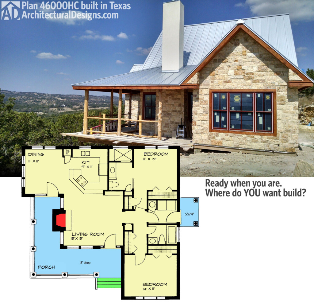 Hill Country House Plans - Rural House Floor Plans