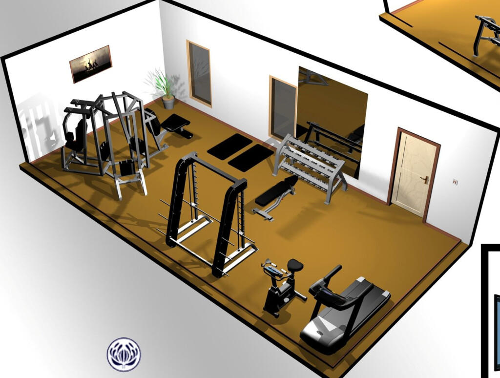 Home Gym Layout Design Samples In Year - House Floor Plan With Gym