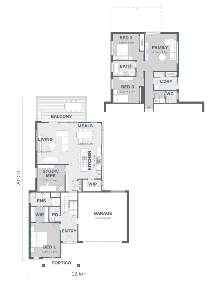 Hopetoun 259 LS Hamlan - Hopetoun House Floor Plan