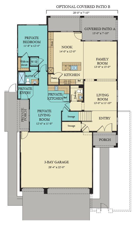 House Plan With In Law Suite Creative Solutions For Multigenerational  - House Floor Plans With Inlaw Suite