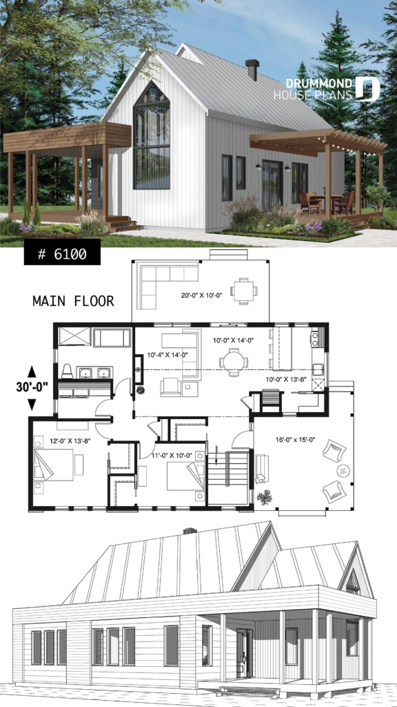 House Plans Open Concept One Story House Plans - Small House Plans Open Floor Plan