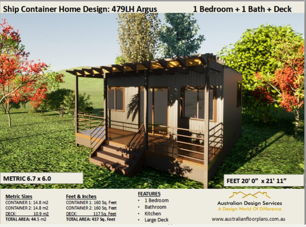 House Plans Shipping Container Construction Set Of Plans Conex House  - Conex House Floor Plans