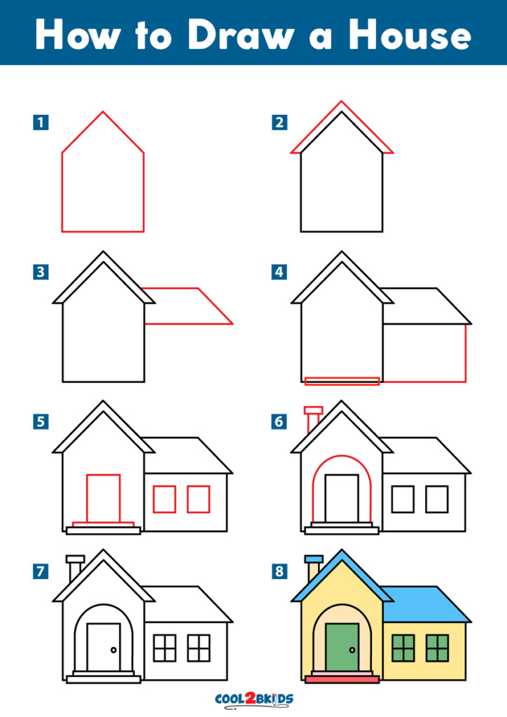 How To Draw A House Floor Plan Step By Step Design Talk - How To Draw A House Floor Plan Step By Step