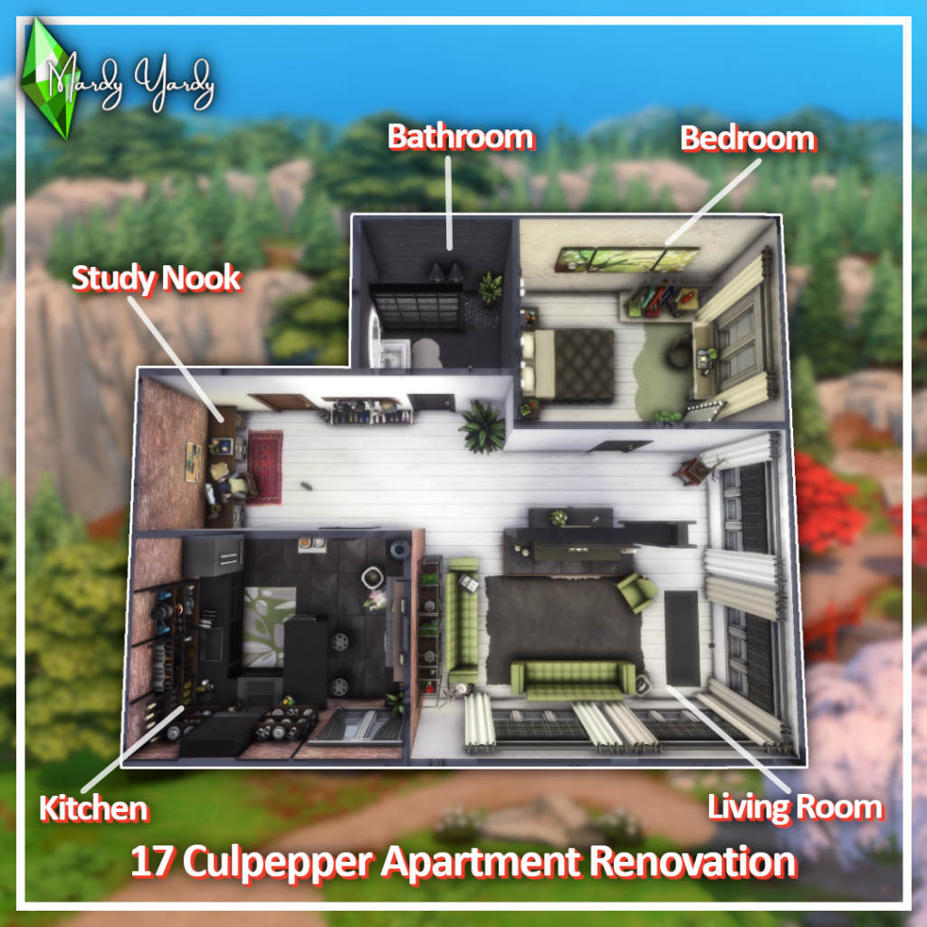 I Renovated 17 Culpepper House In San Myshuno R Sims4 - 17 Culpepper House Sims 4 Floor Plan