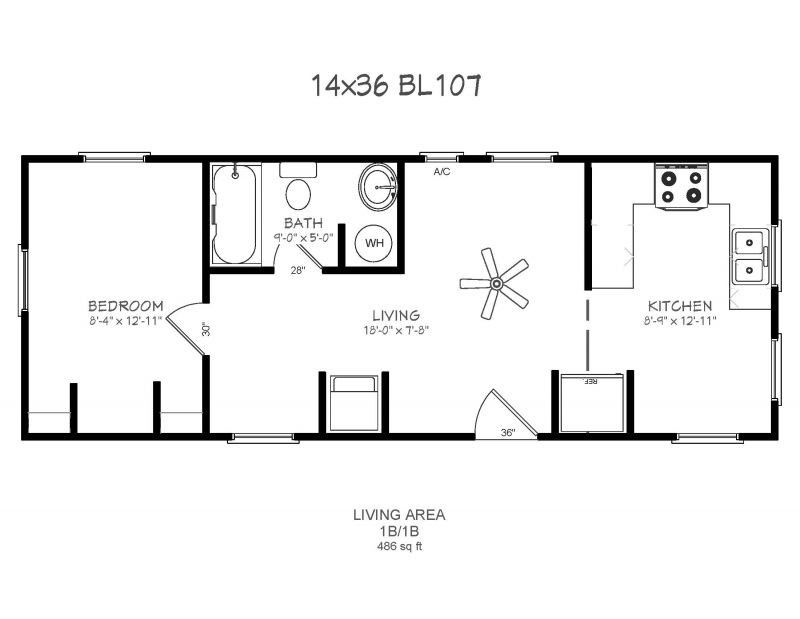 Image Result For 12x36 Floor Plans With Images Tiny House Floor  - 12X36 Tiny House Floor Plans