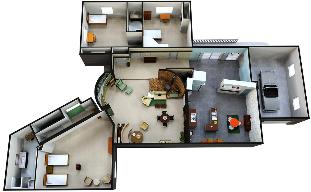 In Depth Dick Van Dyke Home - Rob And Laura Petrie House Floor Plan