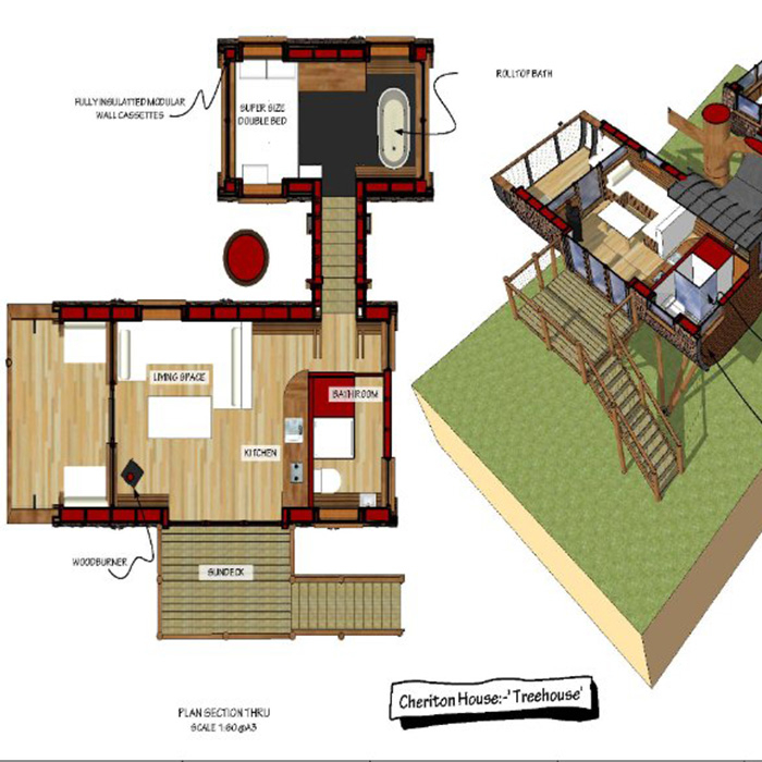 Livable Tree House Floor Plans Floor Roma - Livable Tree House Floor Plans