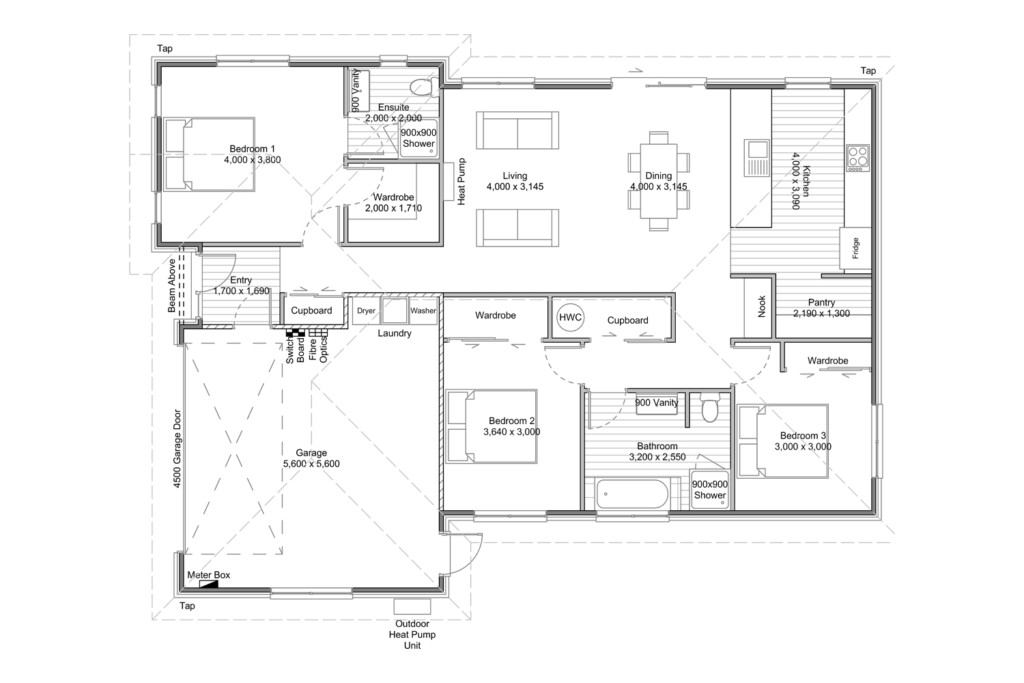 Lomu House Plan Orange Homes Modern NZ House Designs - House Designs Floor Plans Nz