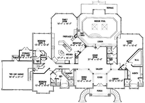 Luxury Mansion Floor Plans With Indoor Pools Viewfloor co - House With Indoor Pool Floor Plan