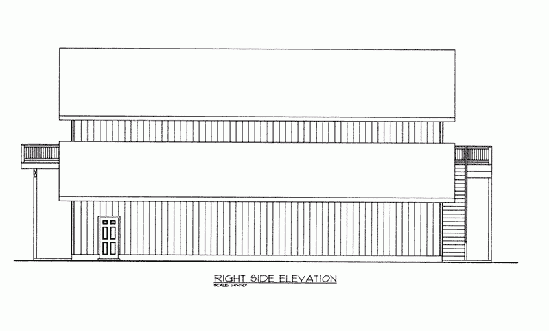 Mattox Two Story Barn Plan 133D 7506 House Plans And More - Mattox House Floor Plan