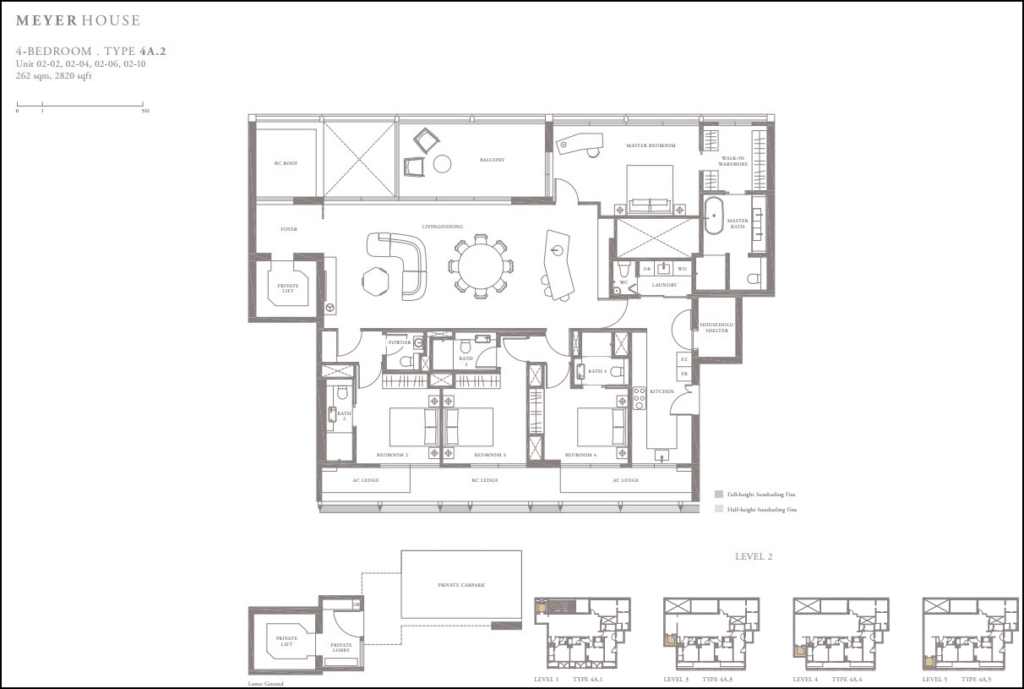 MeyerHouse Floor Plans And Typical Units - Meyer House Floor Plan