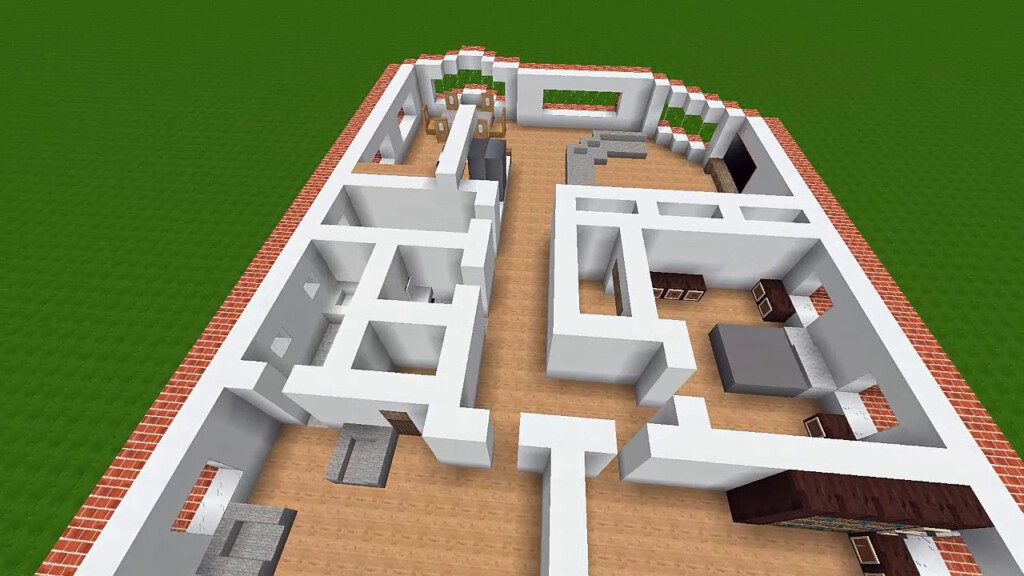 Minecraft House Floor Plan - Minecraft House Floor Plans