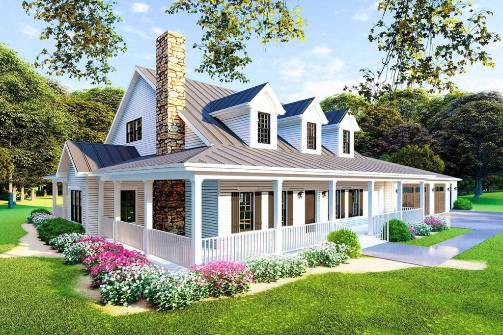 Modern Farmhouse Plan With In Law Suite 70607MK Architectural  - House Floor Plans With Inlaw Suite