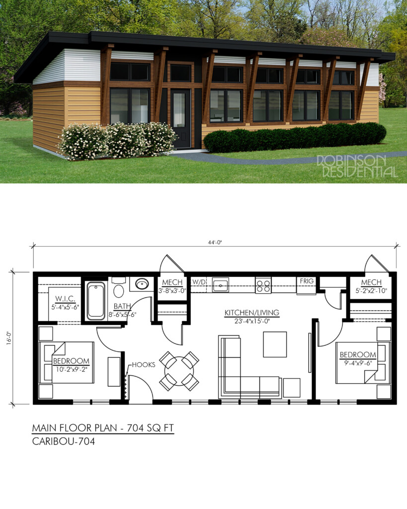 Modern Tiny House Plans For An Eco Friendly And Stylish Home House Plans - Tiny Houses Floor Plans