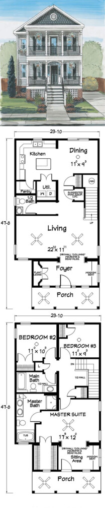 New Orleans Style House Plans A Guide To The Rich And Varied  - New Orleans House Floor Plans