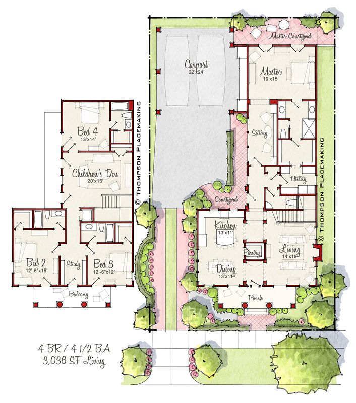 New Orleans Style House Plans A Guide To The Rich And Varied  - New Orleans House Floor Plans