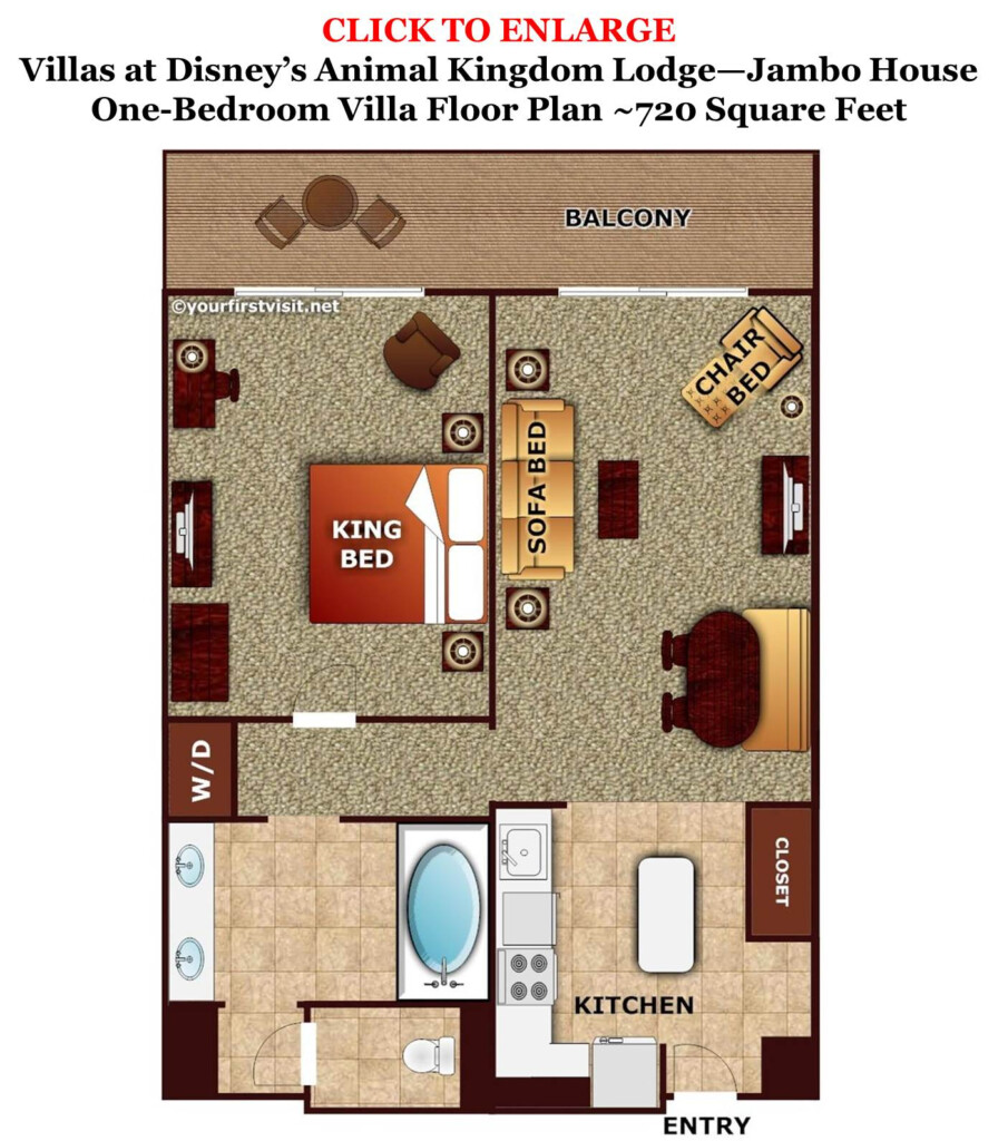 One Bedroom Villa Floor Plan Jambo House Villas From Yourfirstvisit - Jambo House 1 Bedroom Villa Floor Plan