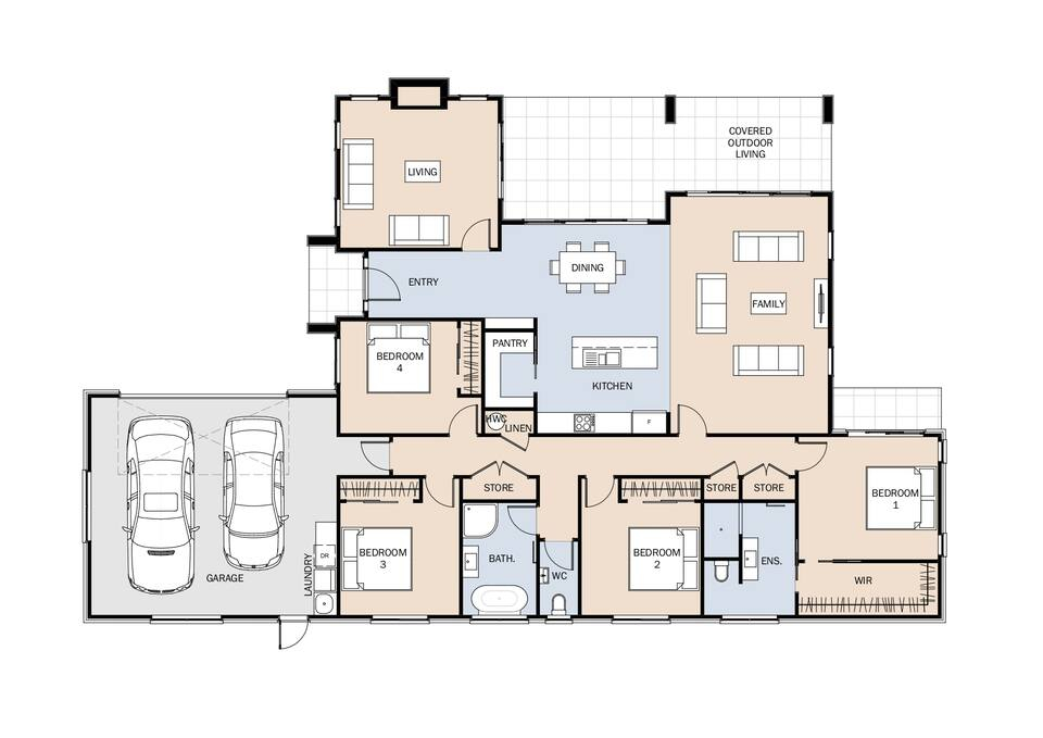 Open Plan Queenslander House Floor Plans Viewfloor co - Queenslander House Floor Plans