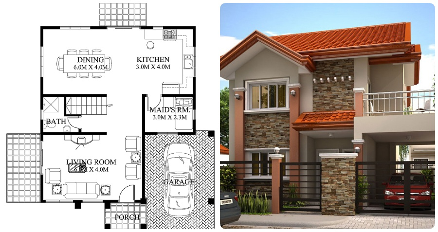 Philippine House Designs And Plans Image To U - Philippines Small House Designs And Floor Plans