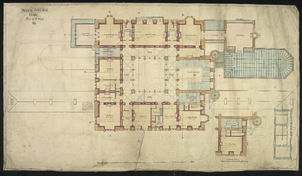 Pin On FloorPlan - Mount Stuart House Floor Plan