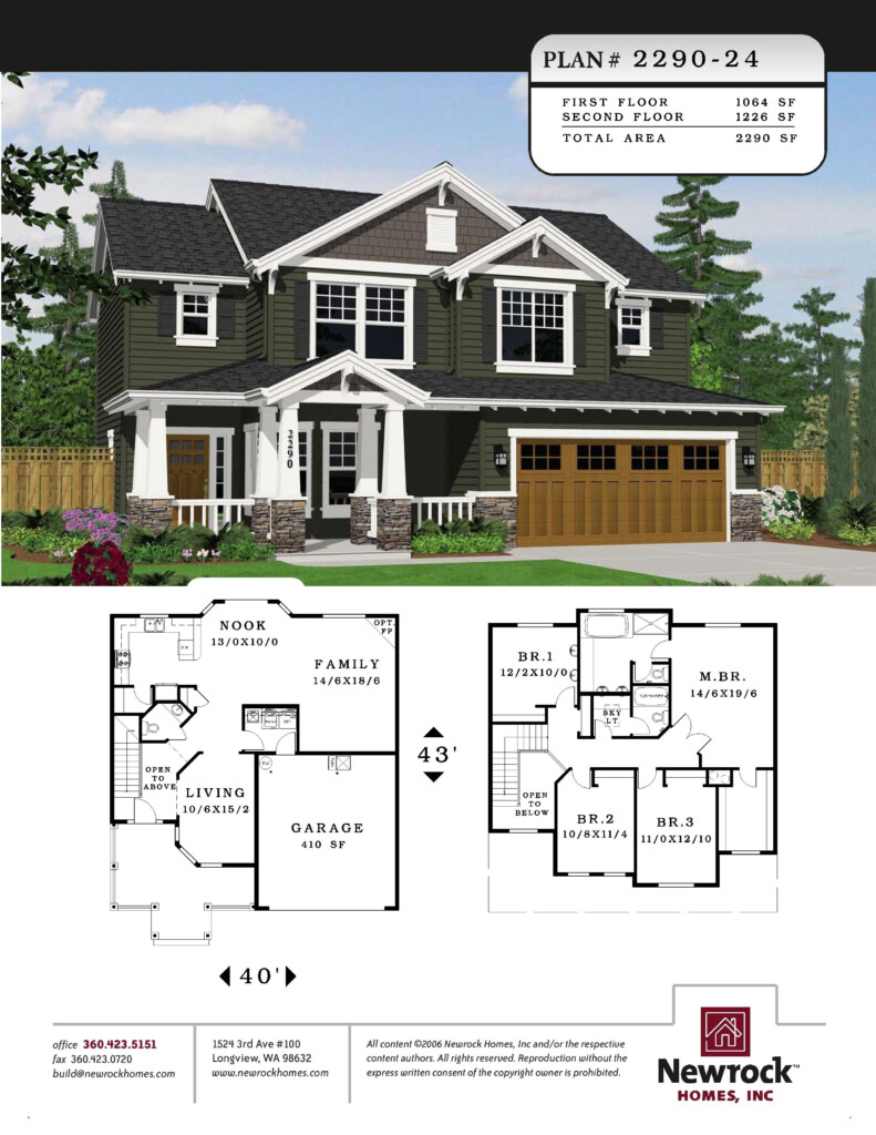 Plan 2290 24 Newrock Homes Sims House Plans Sims House Design  - Sims 4 Suburban House Floor Plan