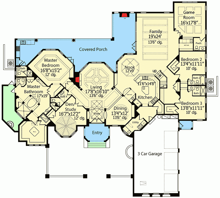 Plan 63144HD Street Of Dreams How To Plan Dream House Plans  - Dream House Floor Plan Maker