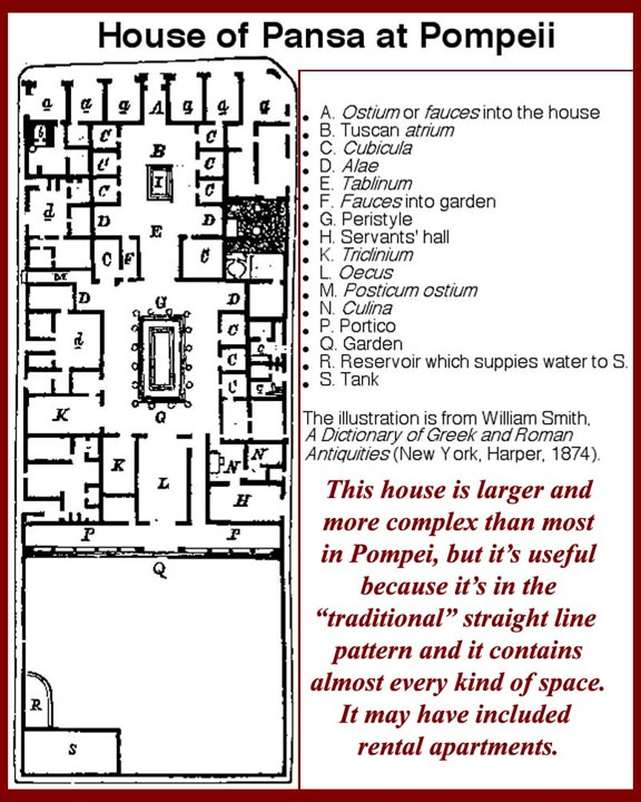 Pompeian House Floor Plan 10 Images Easyhomeplan - Pompeian House Floor Plan