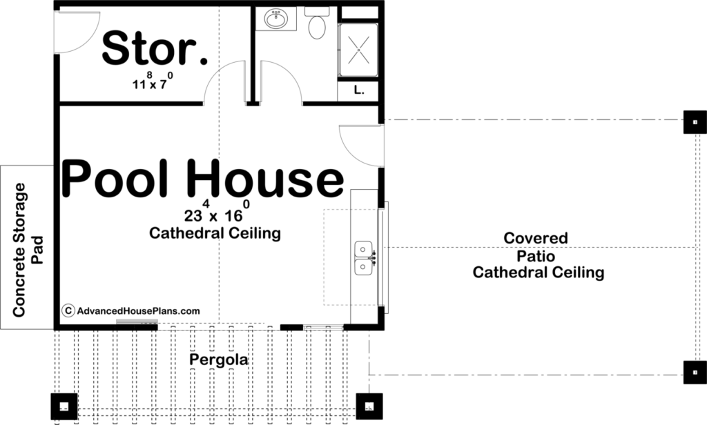 Pool Bathroom Layout Markanthonystudios - Pool House Floor Plans With Bathroom