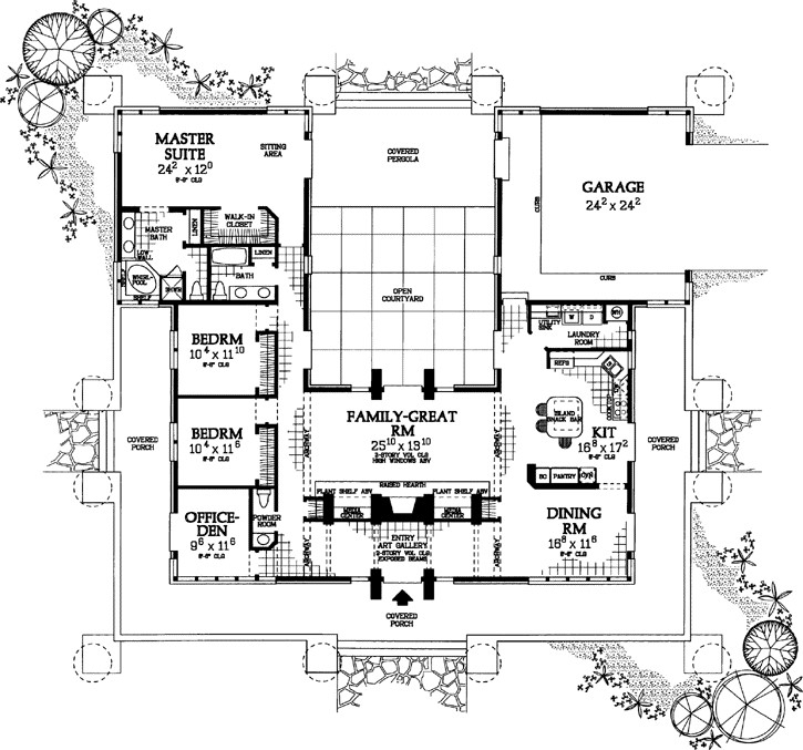 Prairie House Plans Monster House Plans - Prairie House Floor Plans