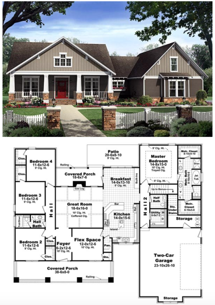 Ranch Style House Plans Are Typically Single story Homes With Rambling  - Rural House Floor Plans