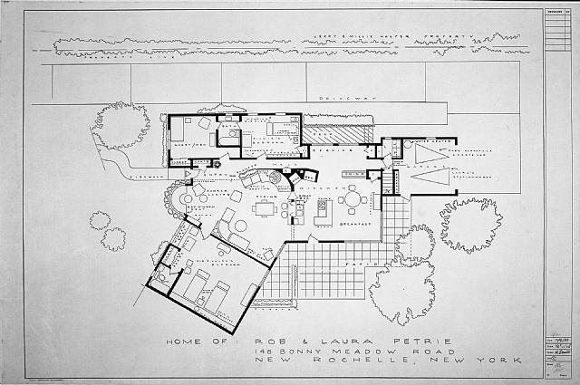 Rob Laura Petrie s House 148 Bonny Meadow Road New Rochelle New  - Rob And Laura Petrie House Floor Plan