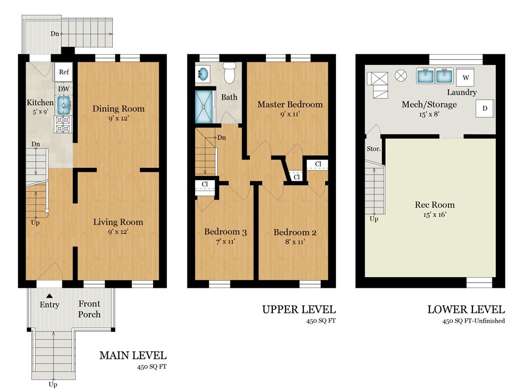 Row House Floor Plans Washington Dc - Dc Row House Floor Plans