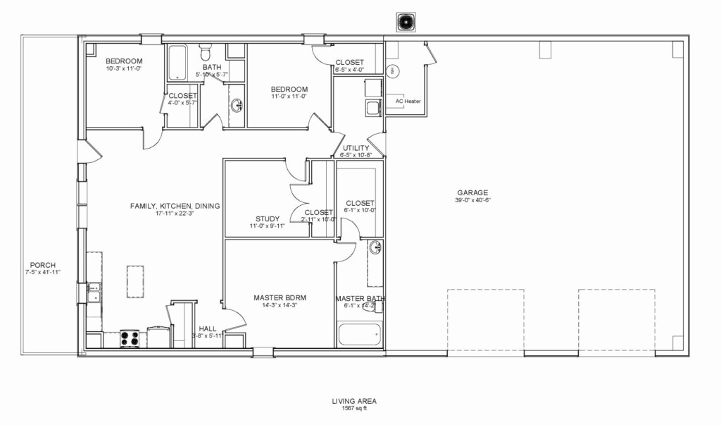 Shop House Combo Floor Plans Floorplans click - Half Shop Half House Floor Plans