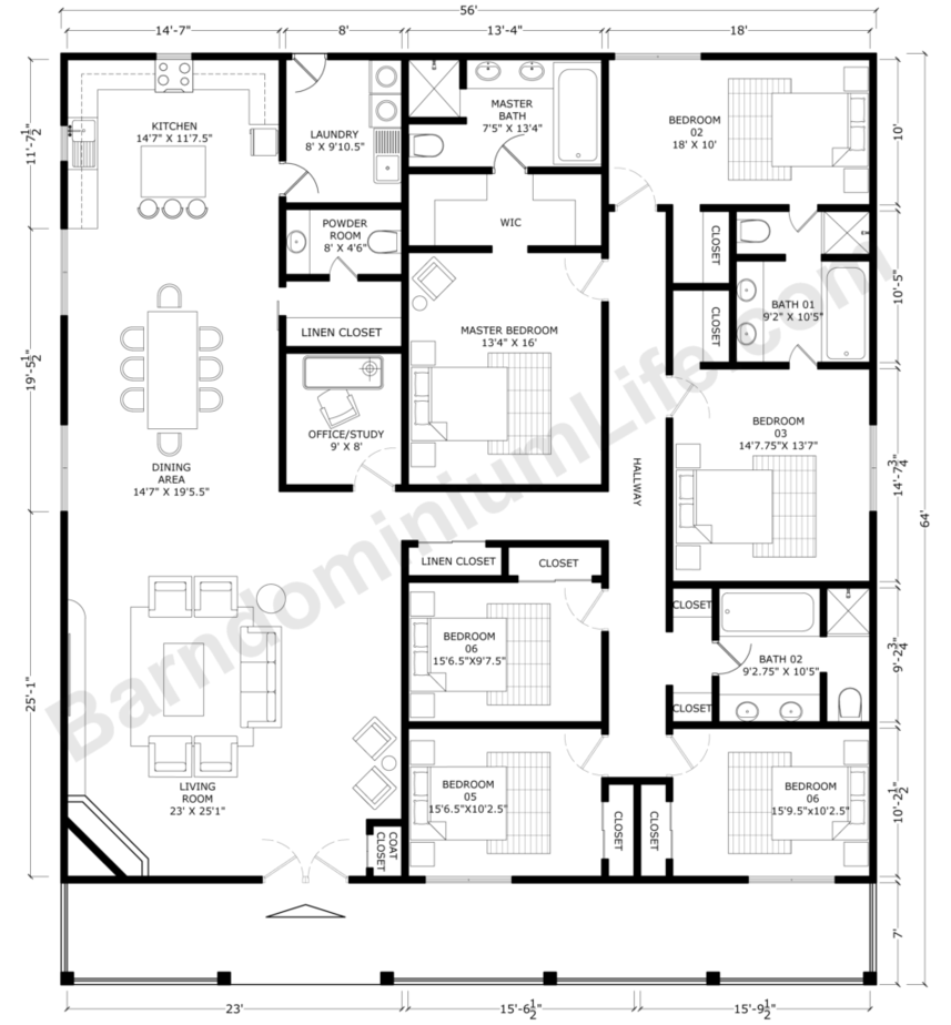 Simple 6 Bedroom House Floor Plans Floor Roma - 6 Bedroom House Floor Plans