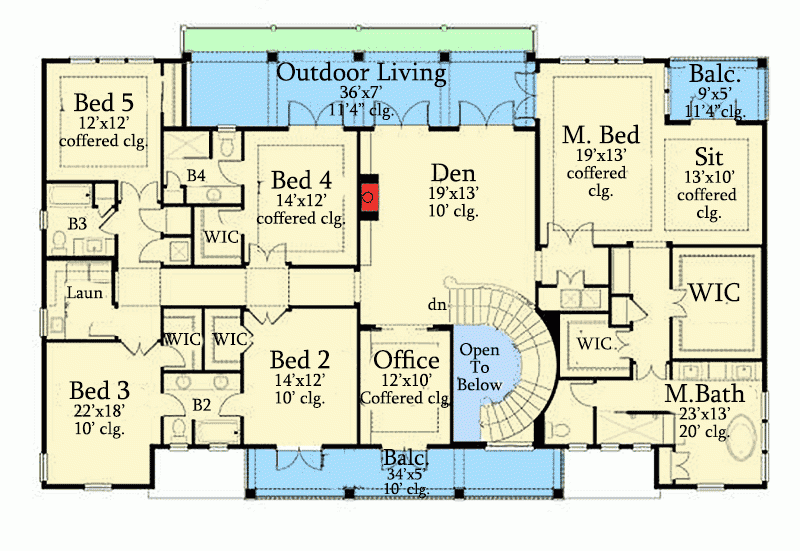 Single Story 6 Bedroom House Floor Plans Floorplans click - 6 Bedroom House Floor Plan