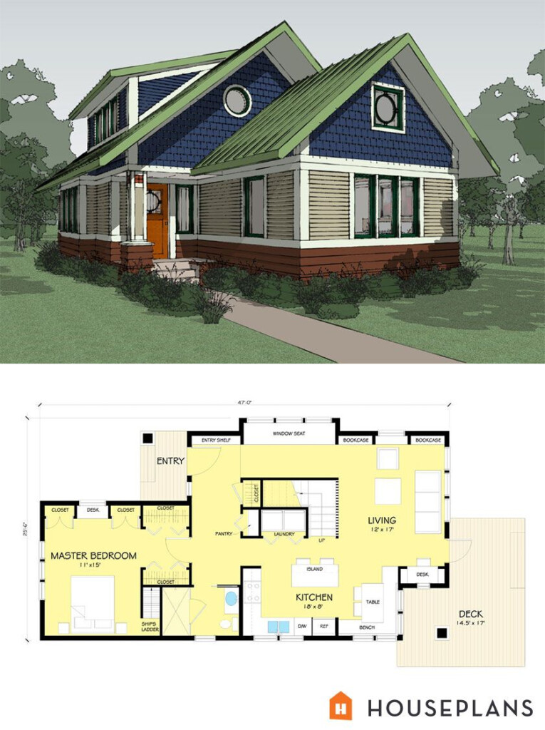 Small Efficient House Plans To Maximize Your Living Space House Plans - Efficient Small House Floor Plans