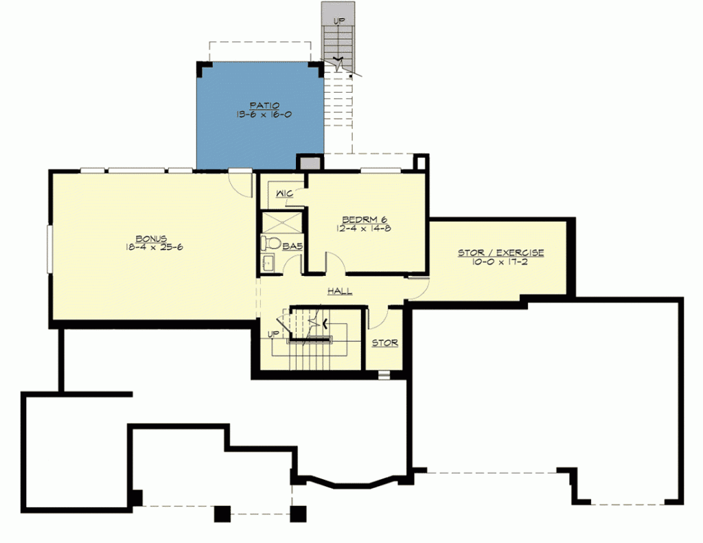 Spacious Multi Gabled Two story House Plan With Second floor Master  - House Plans Master On Second Floor