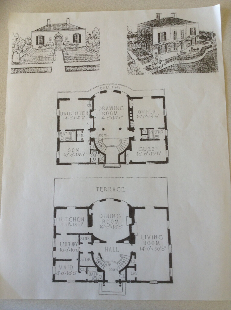 Split level Regency Cottage With Upper Level Drawing Room Vintage  - Regency House Floor Plans